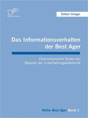 cover image of Das Informationsverhalten der Best Ager